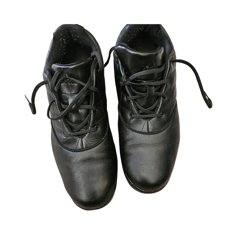 🏌‍♀️Adidas Traxion Black Quilted Golf Shoes - Picture 3 of 13